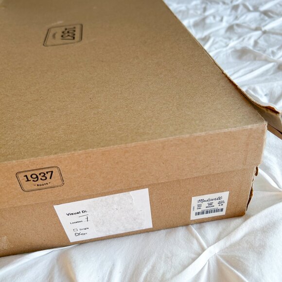 Madewell Black Leather The Archive Riding Boots – Size 8M – Made in Italy - Picture 11 of 14